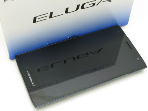 ドコモ スマートフォン 白ロム P-07D ELUGA power BLACK【箱あり】【中古】【美品】【レベル8】10/30水