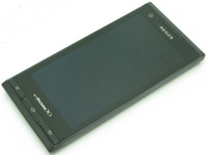 ドコモ スマートフォン 白ロム T-02D REGZA Phone Black【中古】【美品】【レベル8】09/30