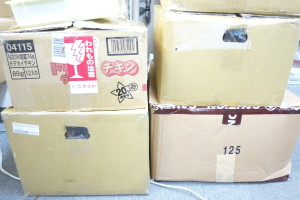 【8/25～8/26】群馬、滋賀、鹿児島他１３県より３５箱到着しました。