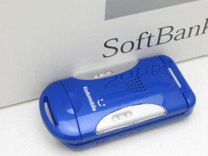 SoftBank 中古携帯電話 白ロム 812T コドモバイル ブルー【箱あり】 【中古】【レベル7】10/23水