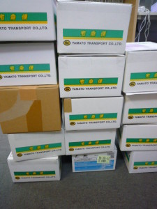ドコモ、au、SoftBank、のガラケー・スマホ含め12県より31箱買取りしました。